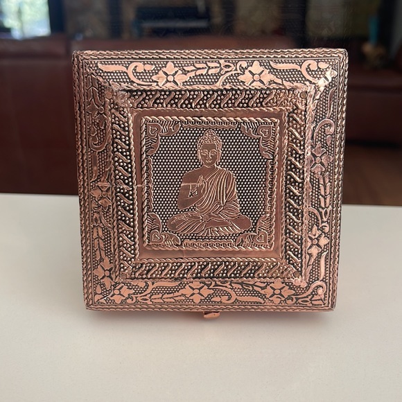 New Handcrafted In India Small Jewelry Box - Picture 1 of 12